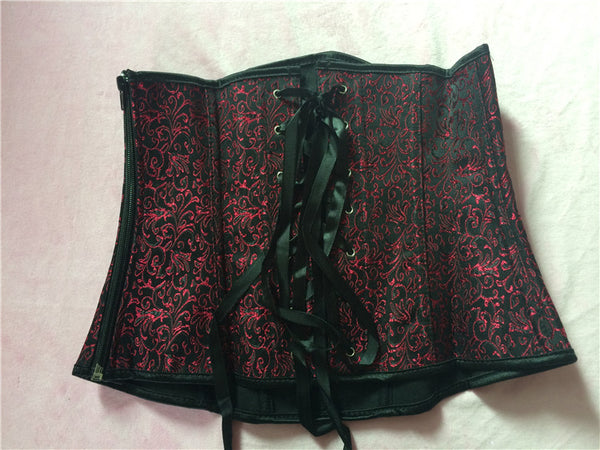 Jacquard Pattern Embroidery Chinese Knot Cincher