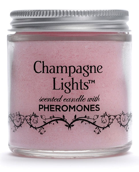Champagne Lights Scented Candle with Pheromones