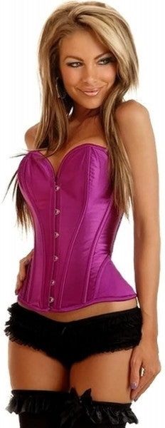 Steel Boned Corset with Lace Up Back