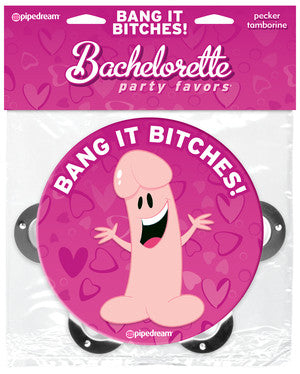 Bachelorette Party Favors Pecker Tambourine