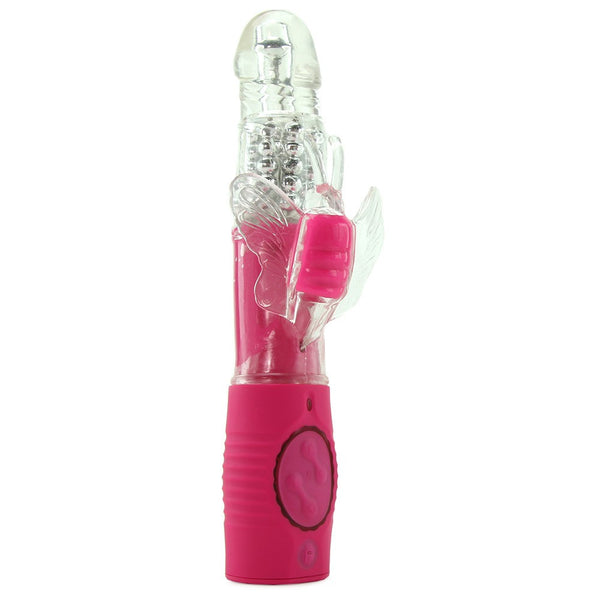 Topco Dazzling Delight Rechargeable Rabbit Vibe, Perfect Pink